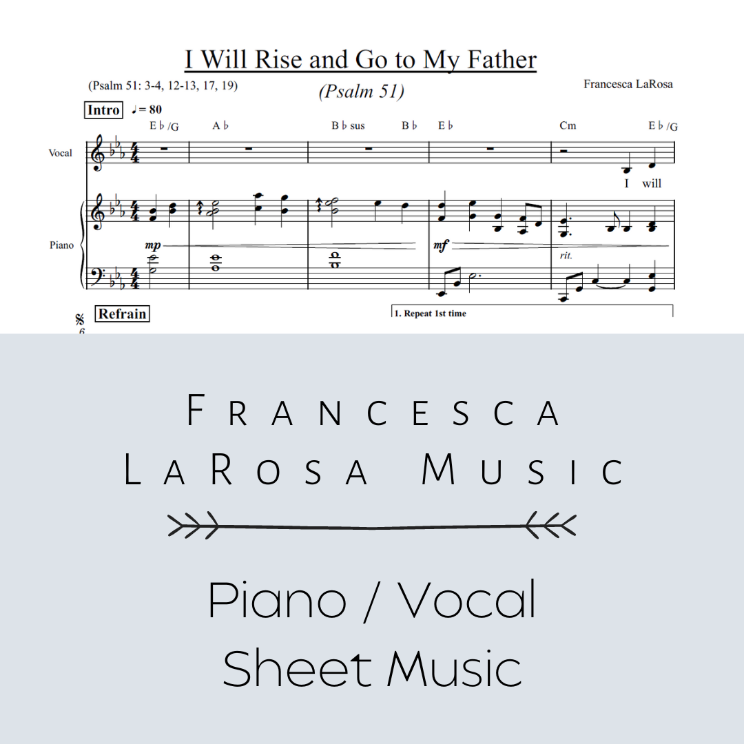 Psalm 51 - I Will Rise and Go to My Father – Francesca LaRosa Music