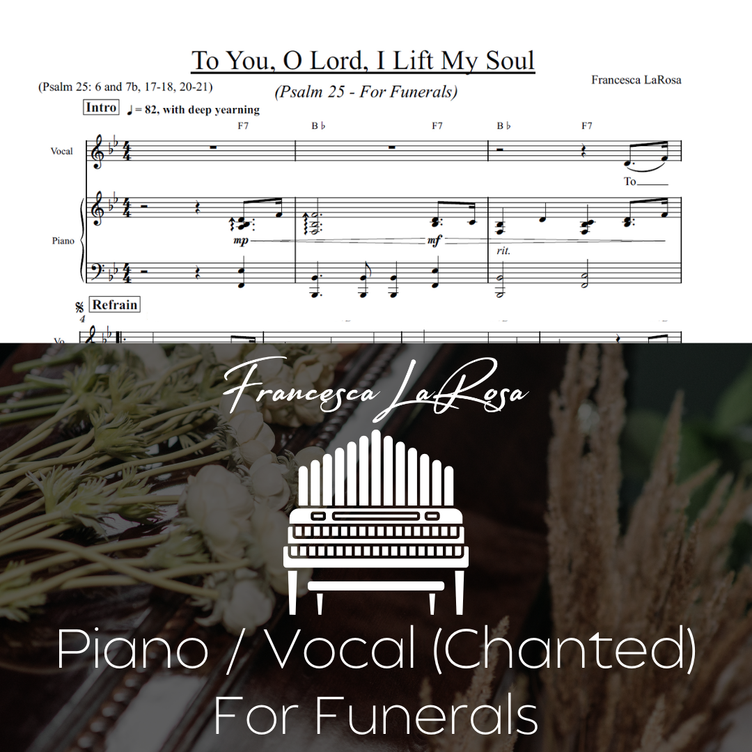 Psalm 25 To You O Lord I Lift My Soul For Funerals Piano Voca psalm-25-to-you-o-lord-i-lift-my-soul-for-funerals-piano-voca