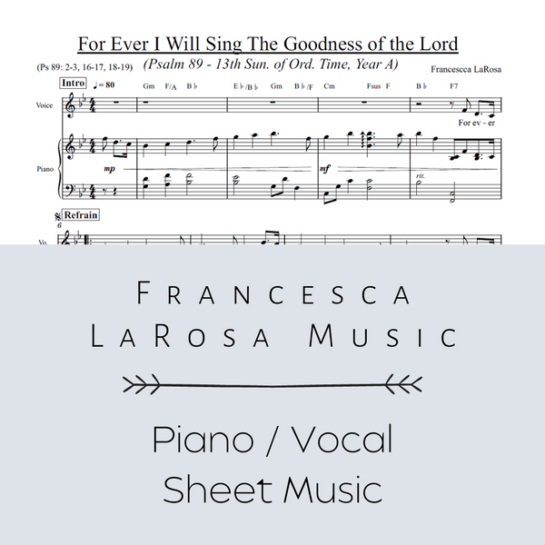 June | Cycle A – Francesca LaRosa Music