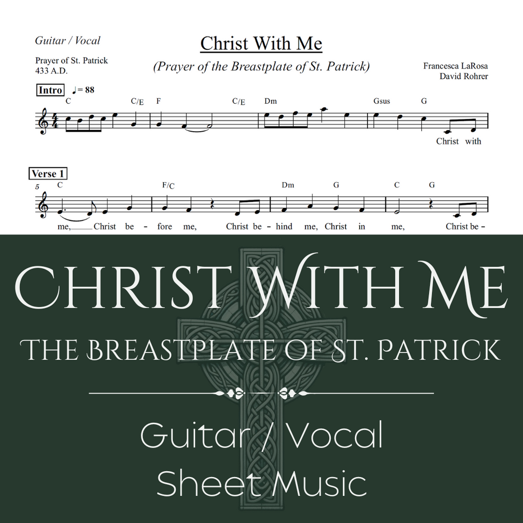 Christ With Me (The Breastplate of St. Patrick) (Guitar / Vocal)