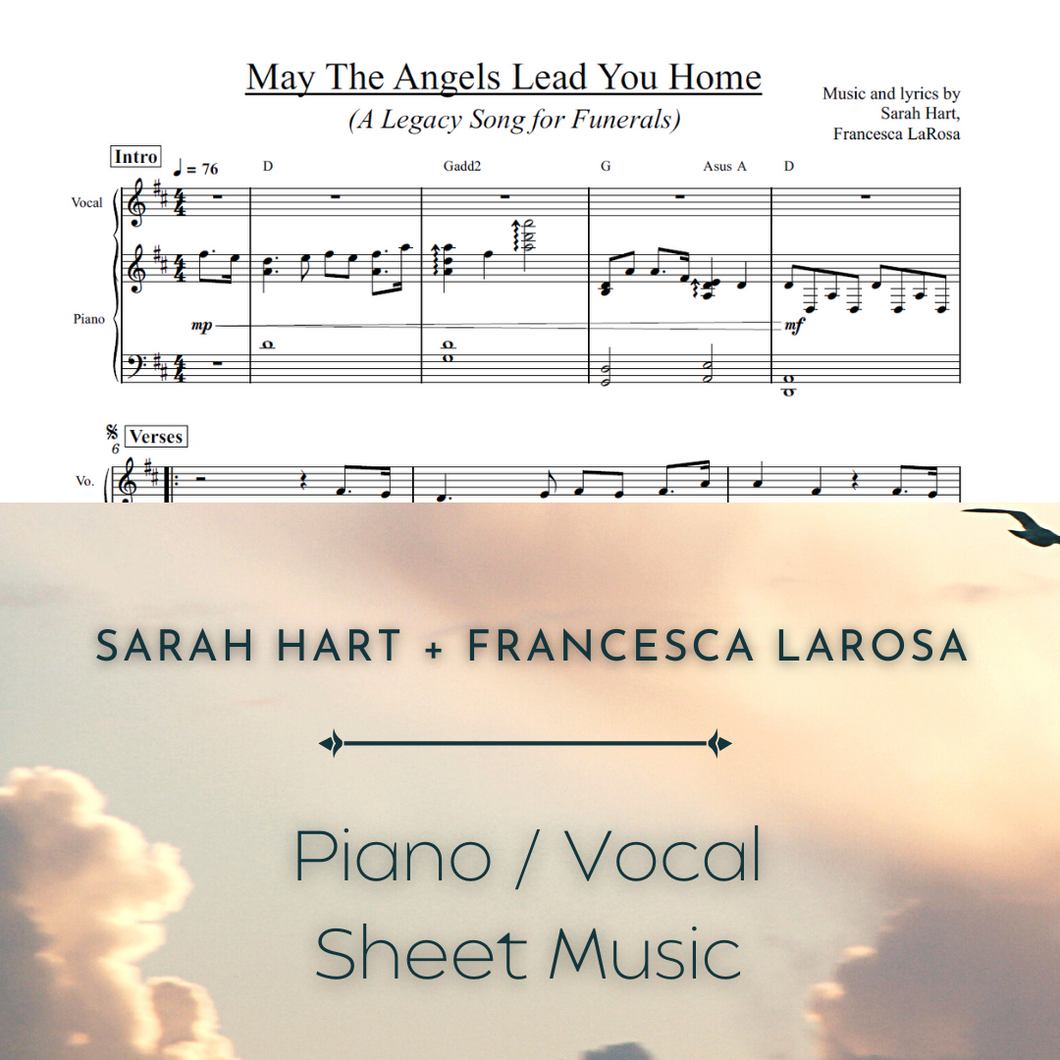 May the Angels Lead You Home (Piano / Vocal)