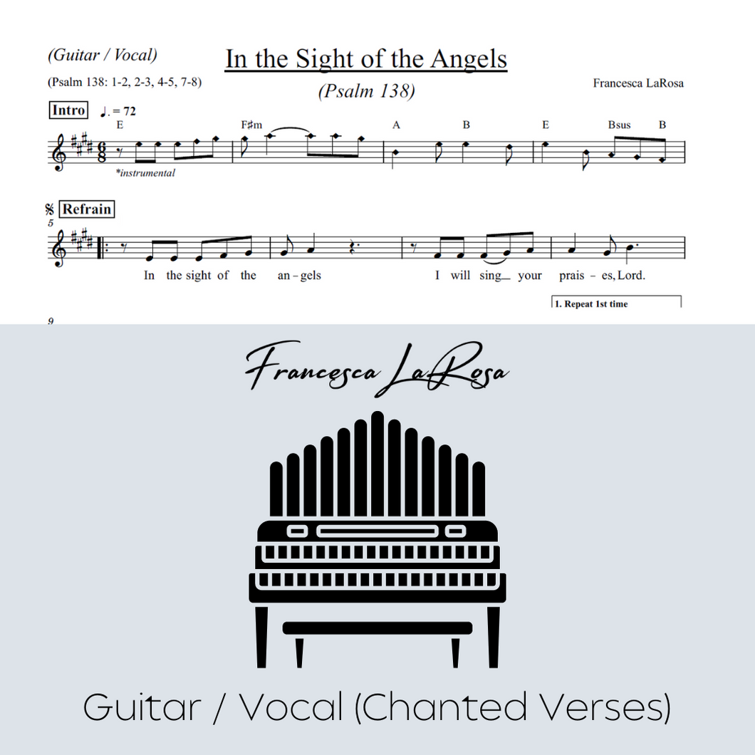 Psalm 138 - In the Sight of the Angels (Guitar / Vocal Chanted Verses)