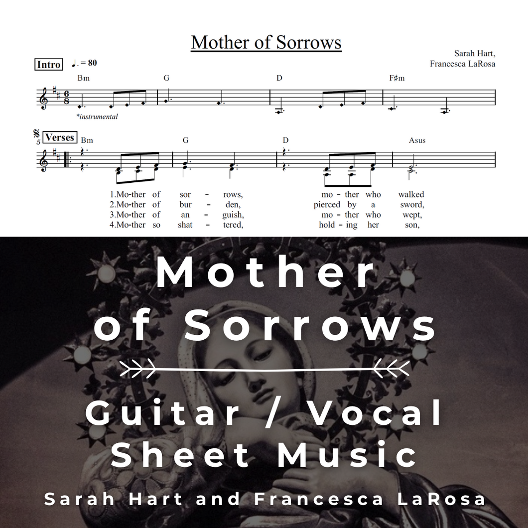 Mother of Sorrows (Guitar / Vocal)