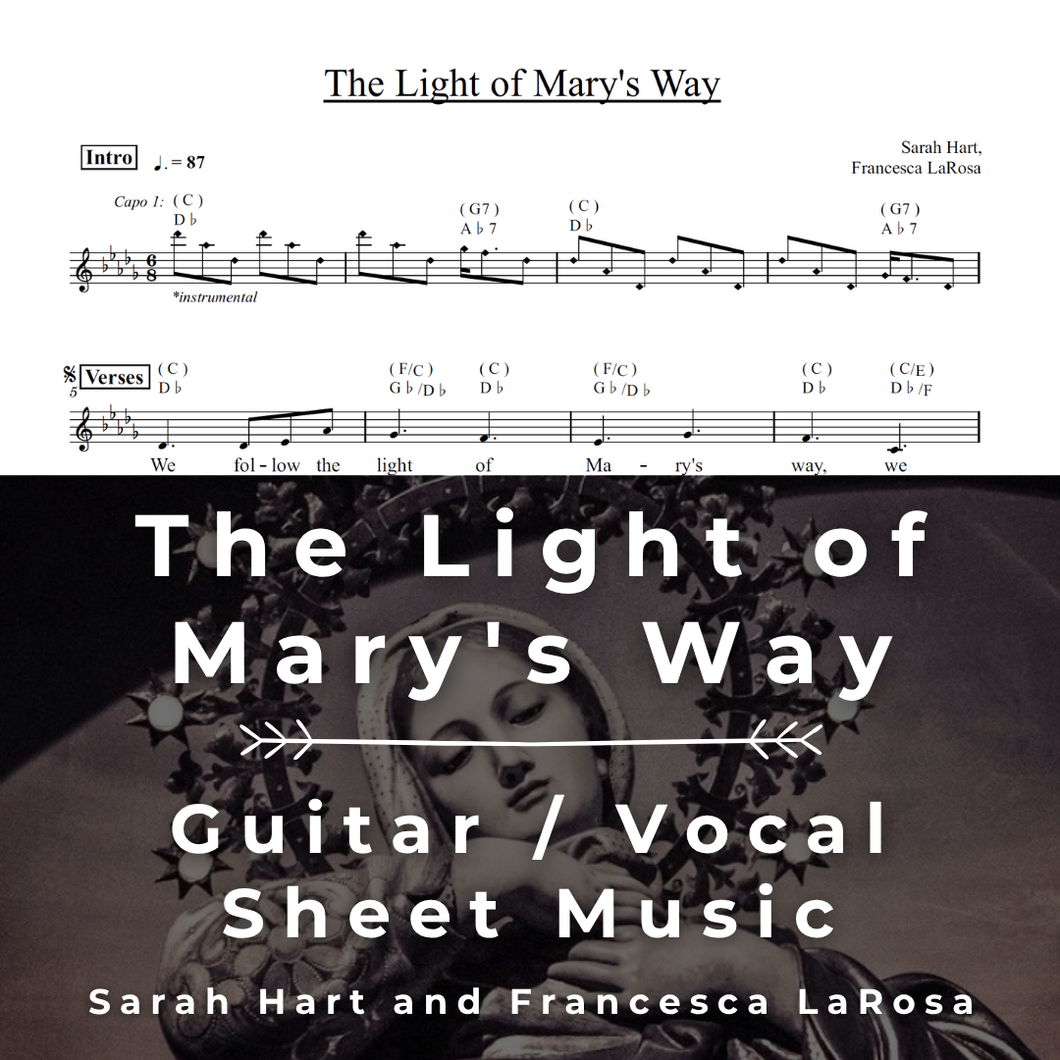 The Light of Mary's Way (Guitar / Vocal)