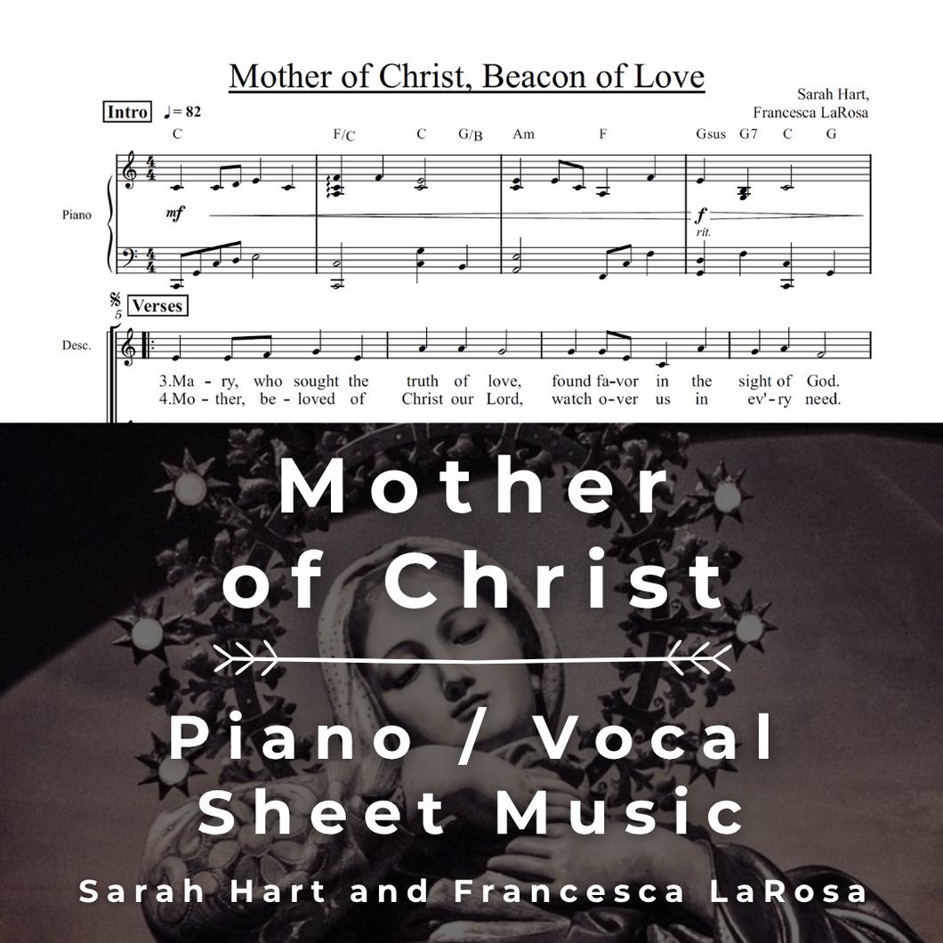 Mother of Christ (Piano / Vocal)