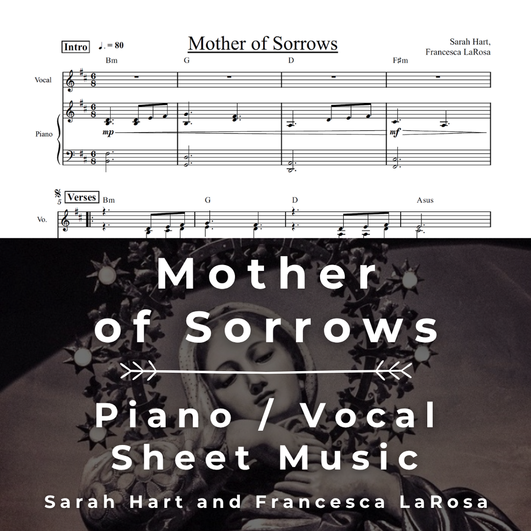 Mother of Sorrows (Piano / Vocal)