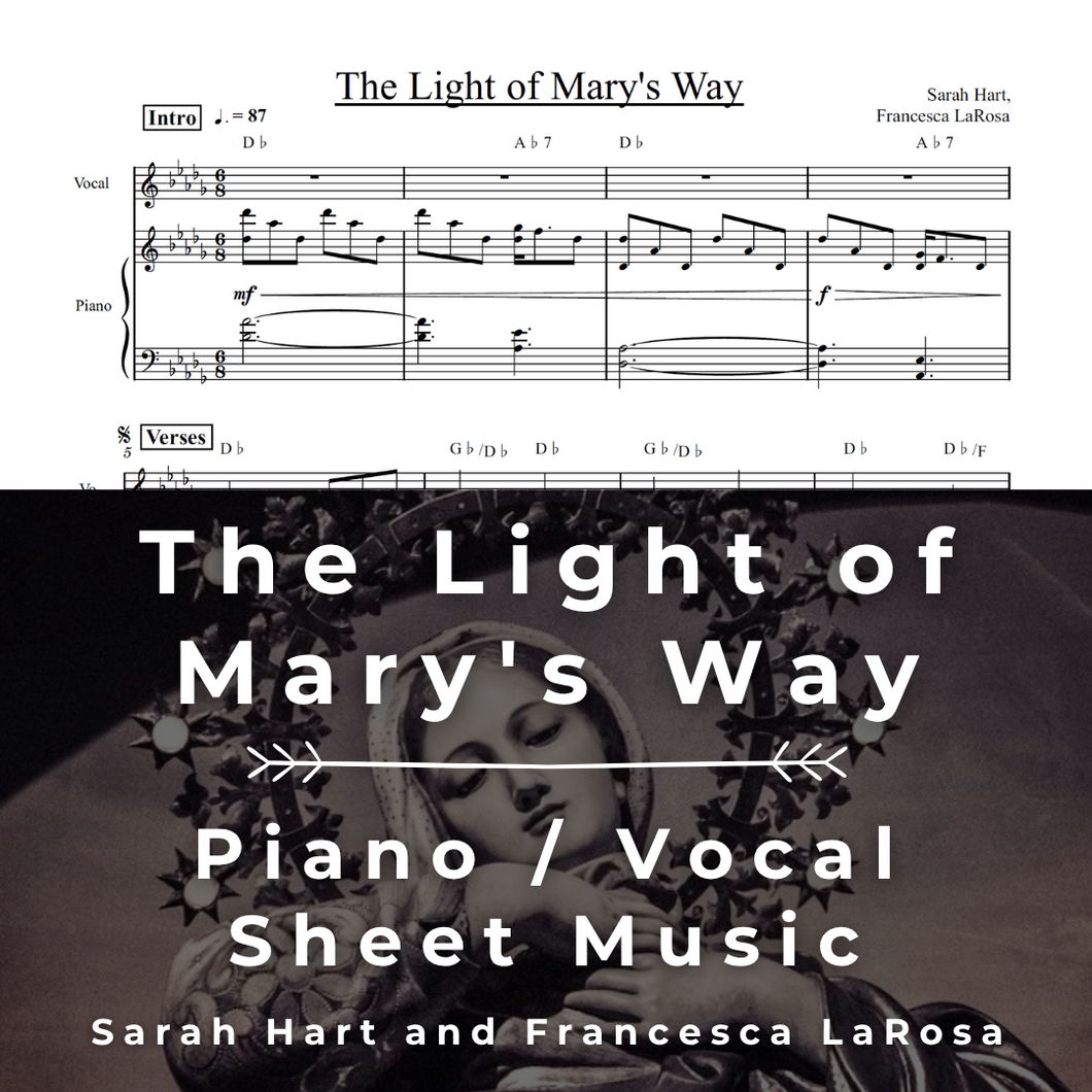 The Light of Mary's Way (Piano / Vocal)