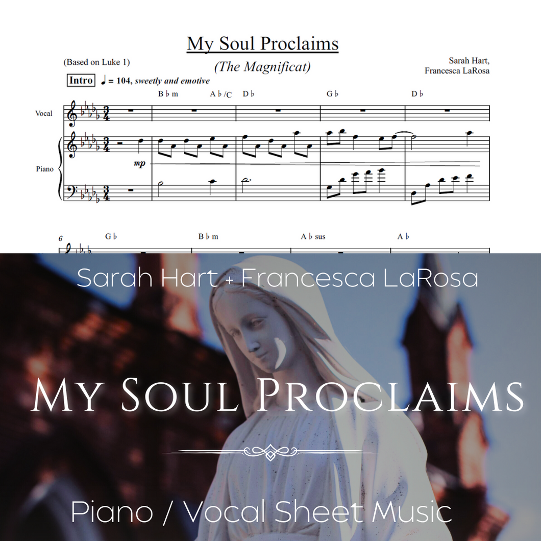 My Soul Proclaims (Piano / Vocal)