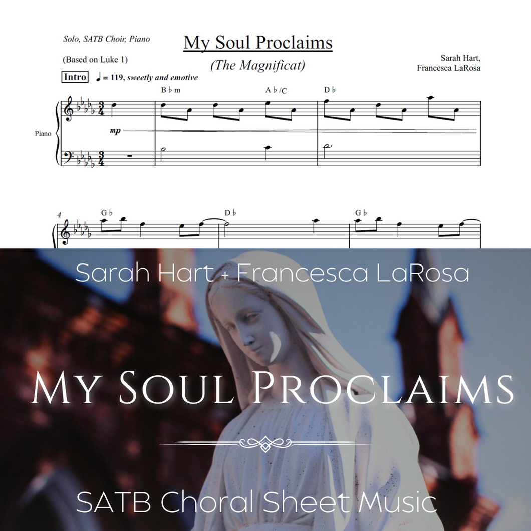 My Soul Proclaims (SATB Choir Sheet Music)