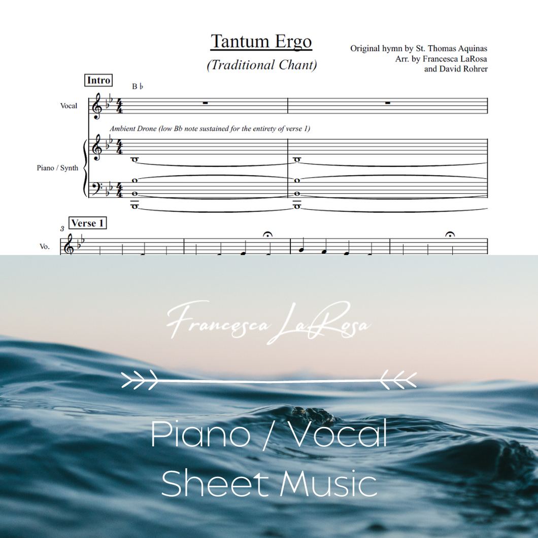 Tantum Ergo (Piano / Vocal)