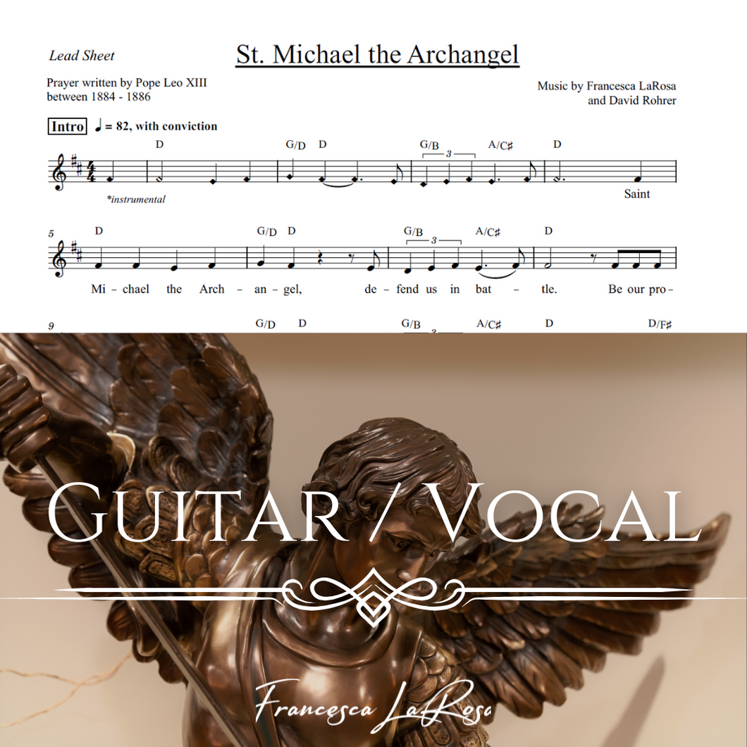 St. Michael the Archangel (Guitar / Vocal)