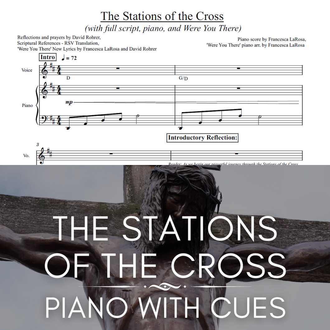 The Stations of the Cross (Piano with Script Cues)