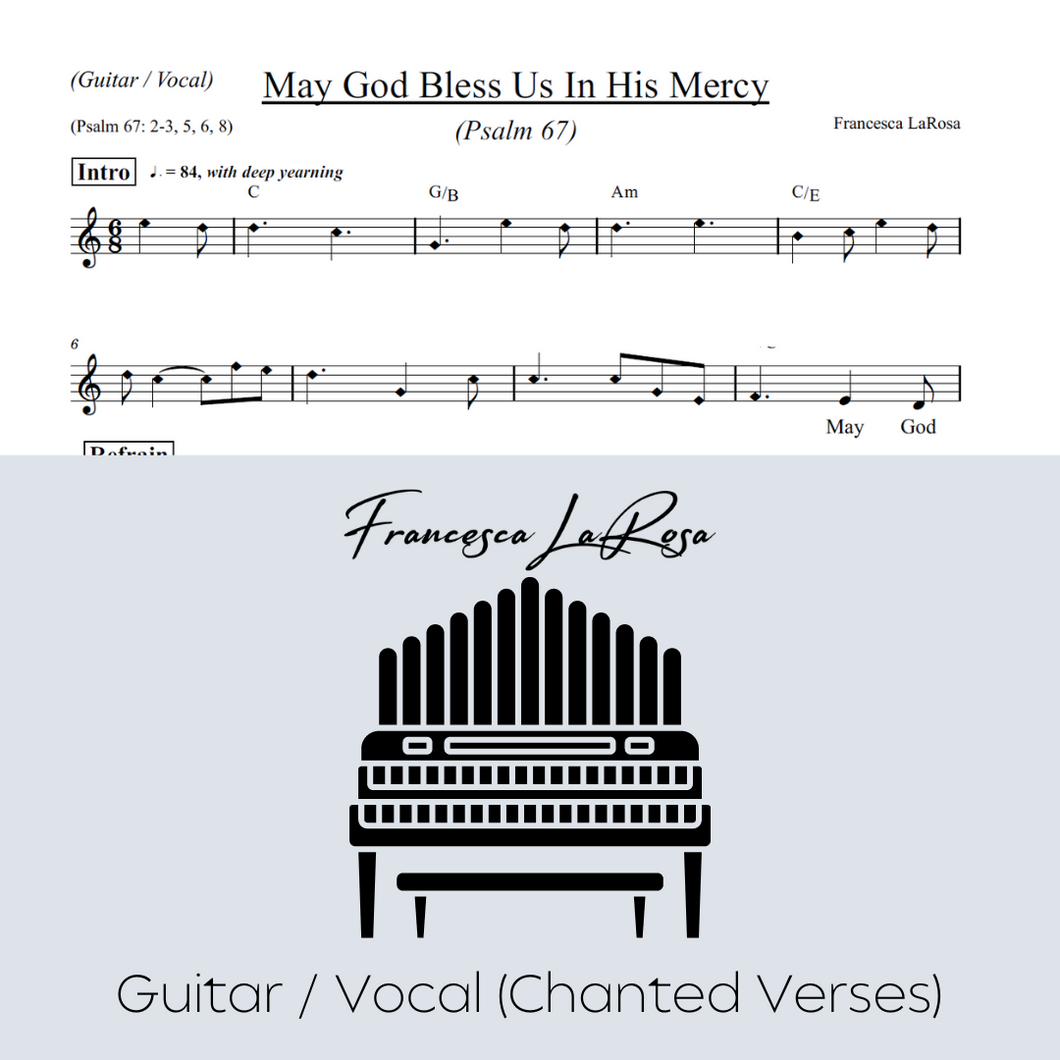 Psalm 67 - May God Bless Us in His Mercy (Guitar / Vocal Chanted Verses)